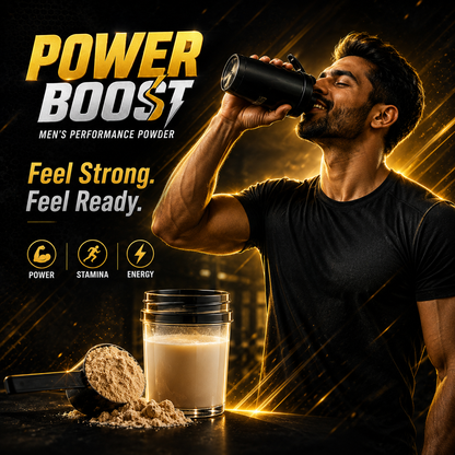 Swasthya Veda Power Boost – Men’s Performance Powder