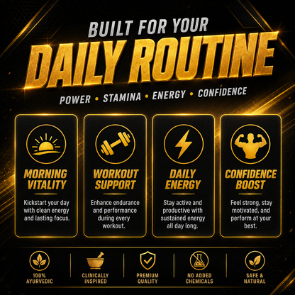 Swasthya Veda Power Boost – Men’s Performance Powder