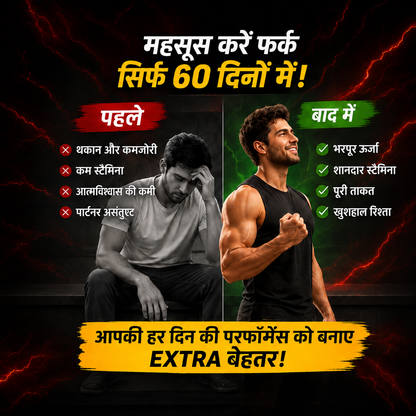 Swasthya Veda Power Boost – Men’s Performance Tablets  Power • Stamina • Energy