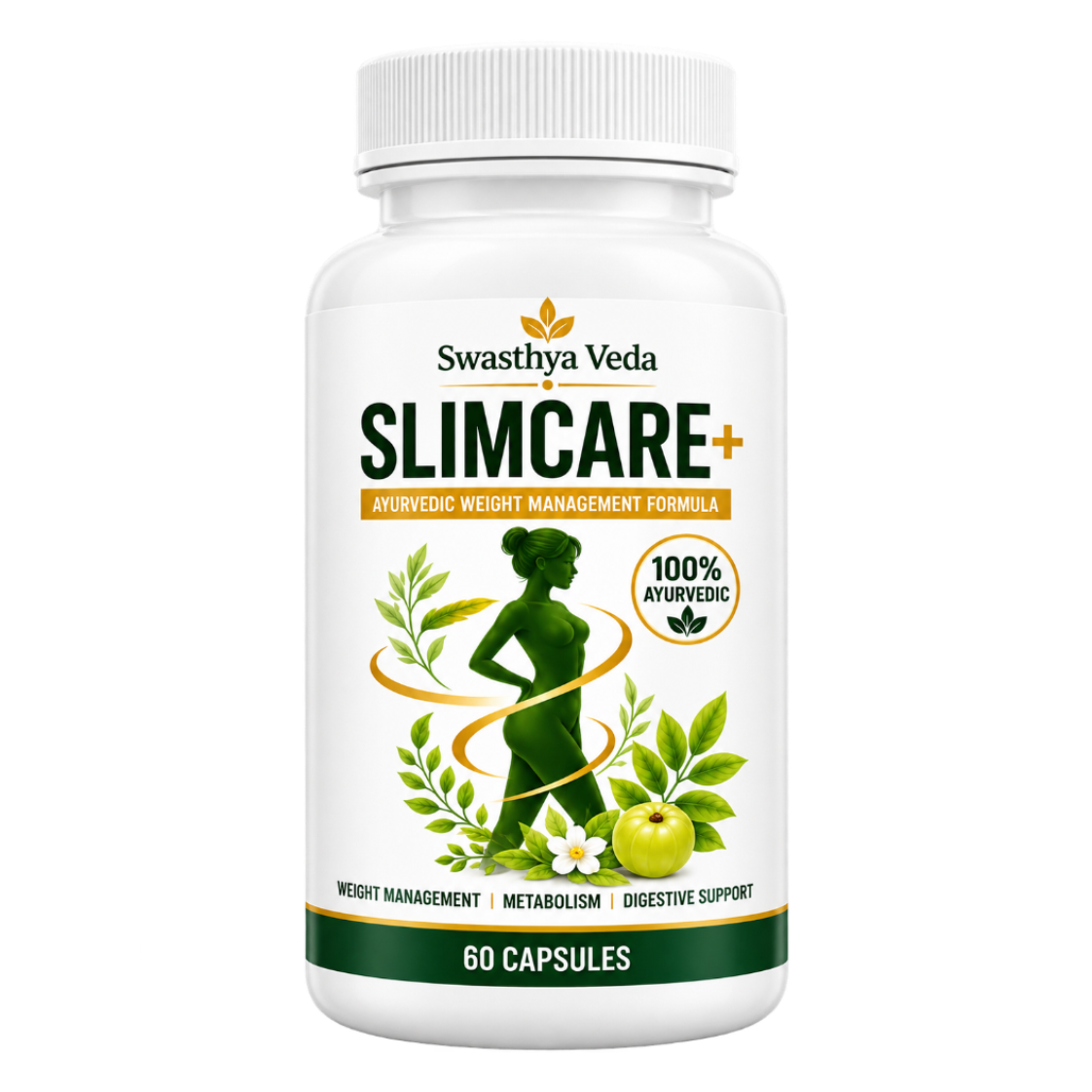 Swasthya Veda Slim Care Plus – Ayurvedic Weight Management & Metabolism Support